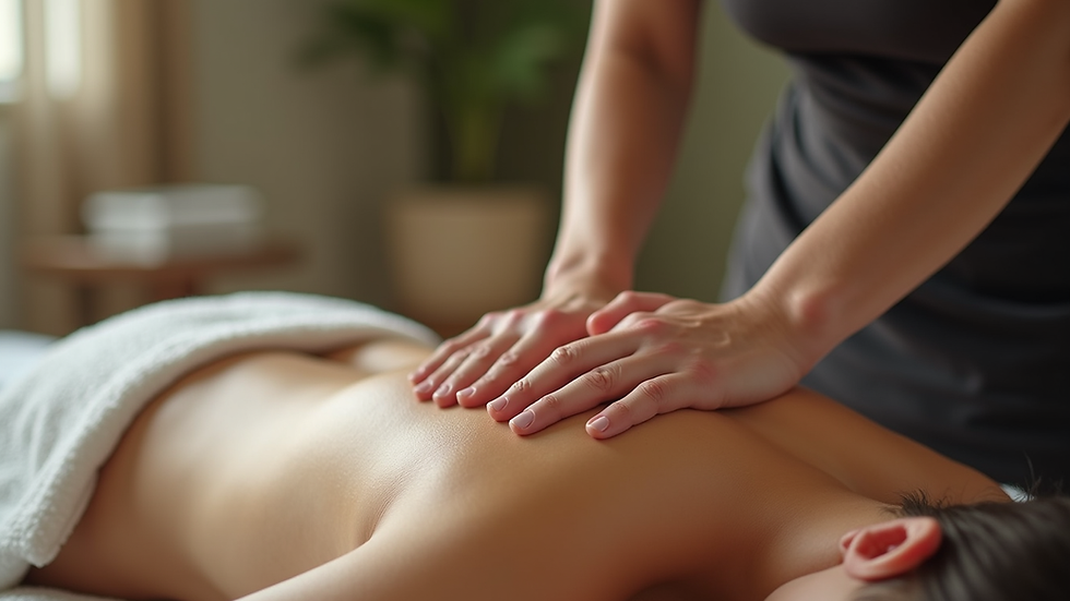 Late-Night Relief with Deep Tissue Massage Relaxation