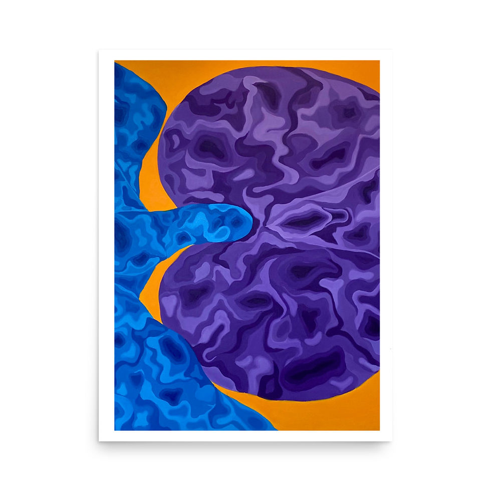 Thumbnail: Galaxy Dreams White Boarder Print
