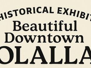 Poster for Historical Exhibit