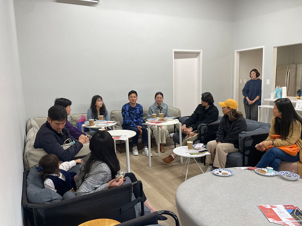 새가족들입니다.