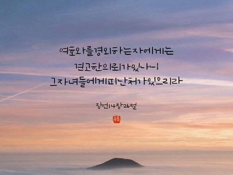 잠언 13장-14장, 1월8일 금요일