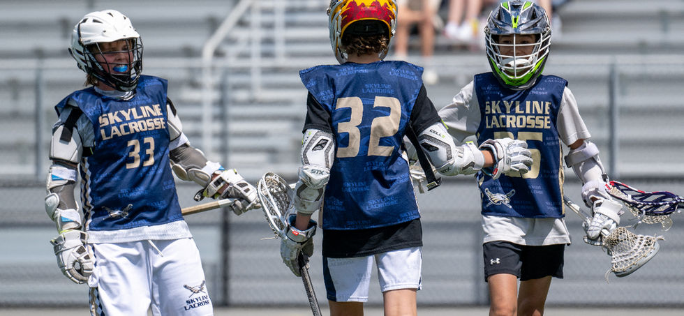 high fives after the goal