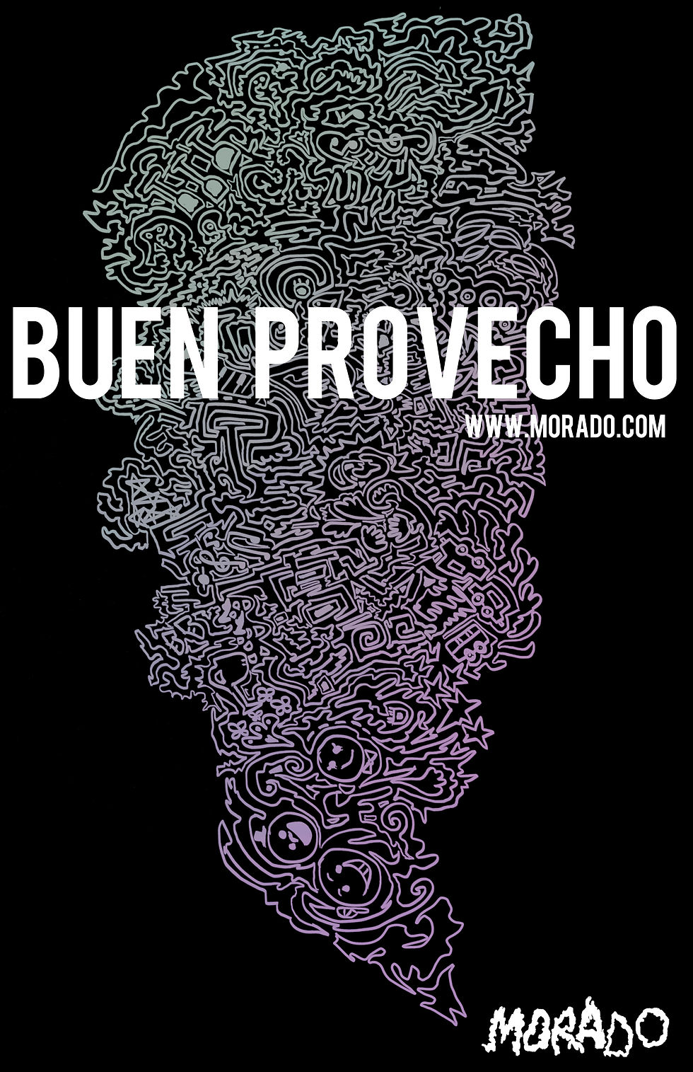 morado restaurant poster