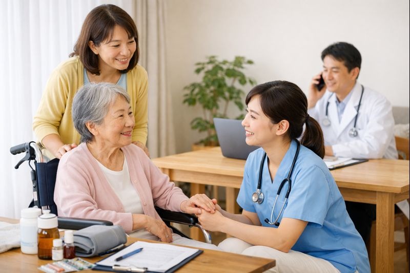 介護における医療サポートを上手に活用する方法【介護を担う家族向け】