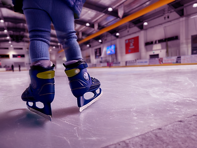child iceskating