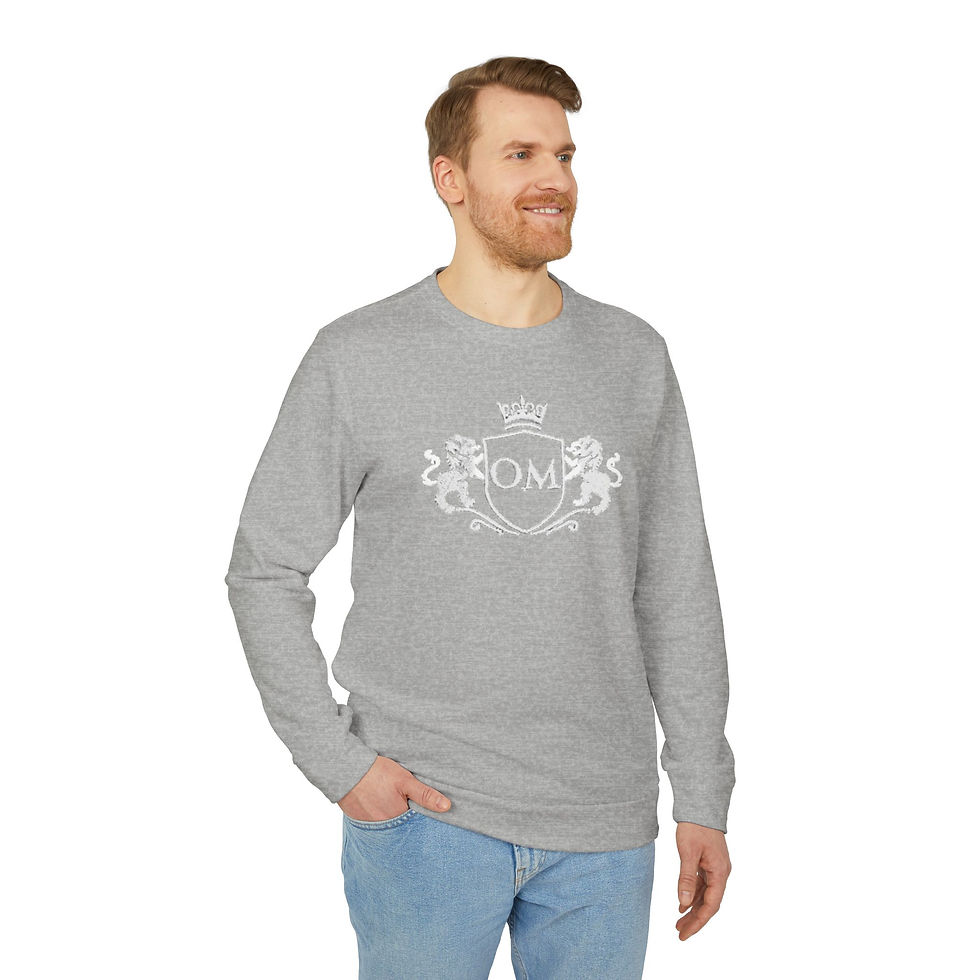 Thumbnail: Adidas Fleece Crewneck Sweatshirt, Cozy Casual Style
