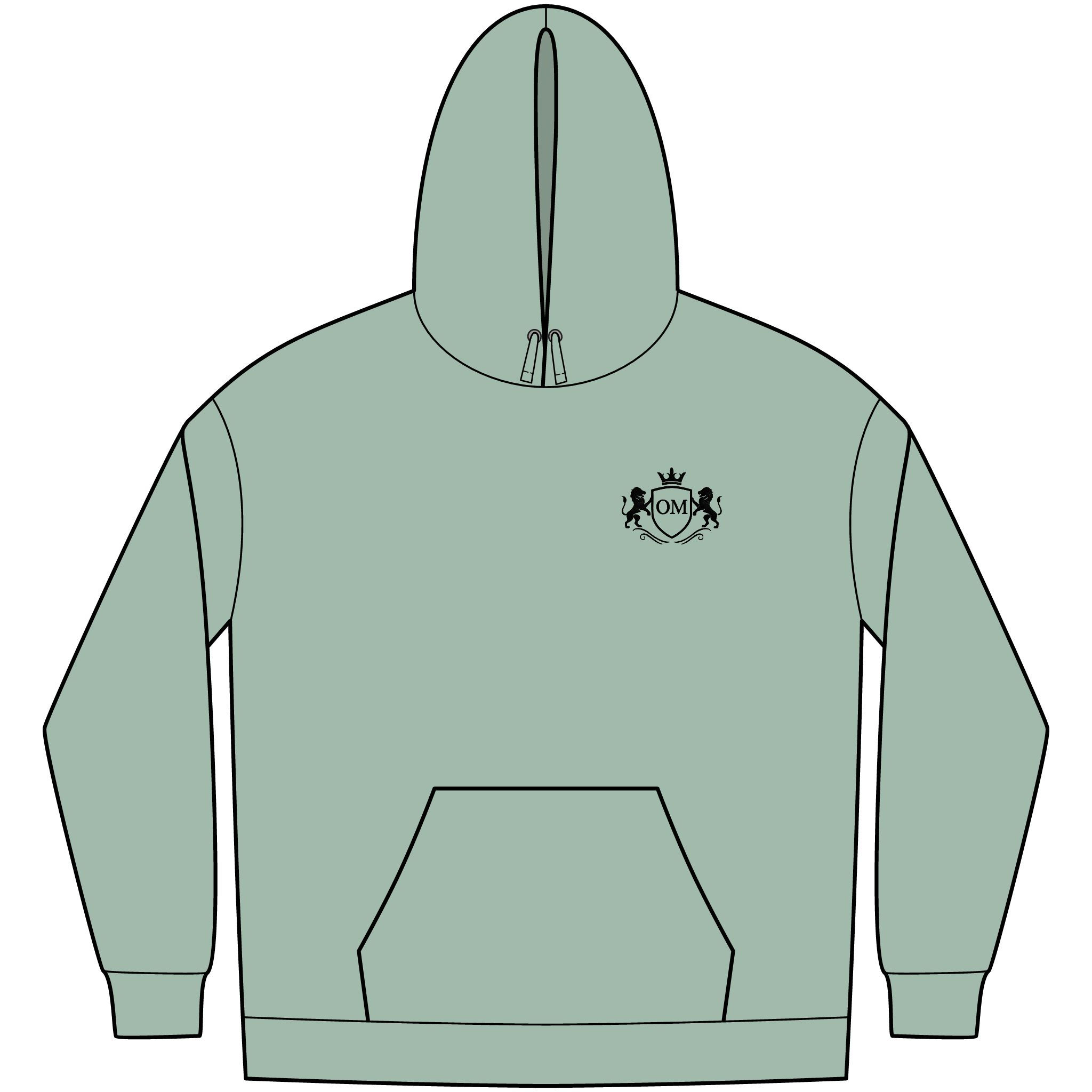 District Men's Fleece Hoodie