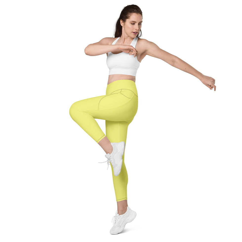 Thumbnail: Women's Crossover leggings with pockets