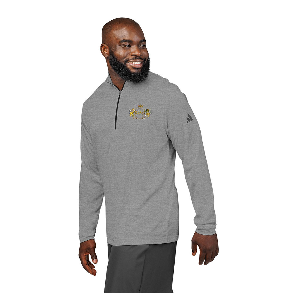 Thumbnail: Adidas® Quarter-Zip Pullover - Stylish Activewear, Sports Sweatshirt