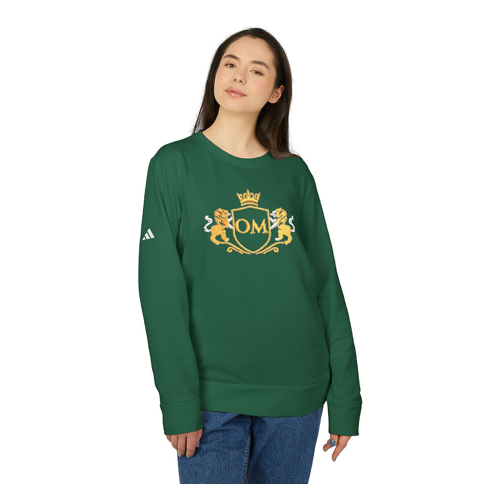 Thumbnail: Adidas Fleece Crewneck Sweatshirt, Cozy Casual Style
