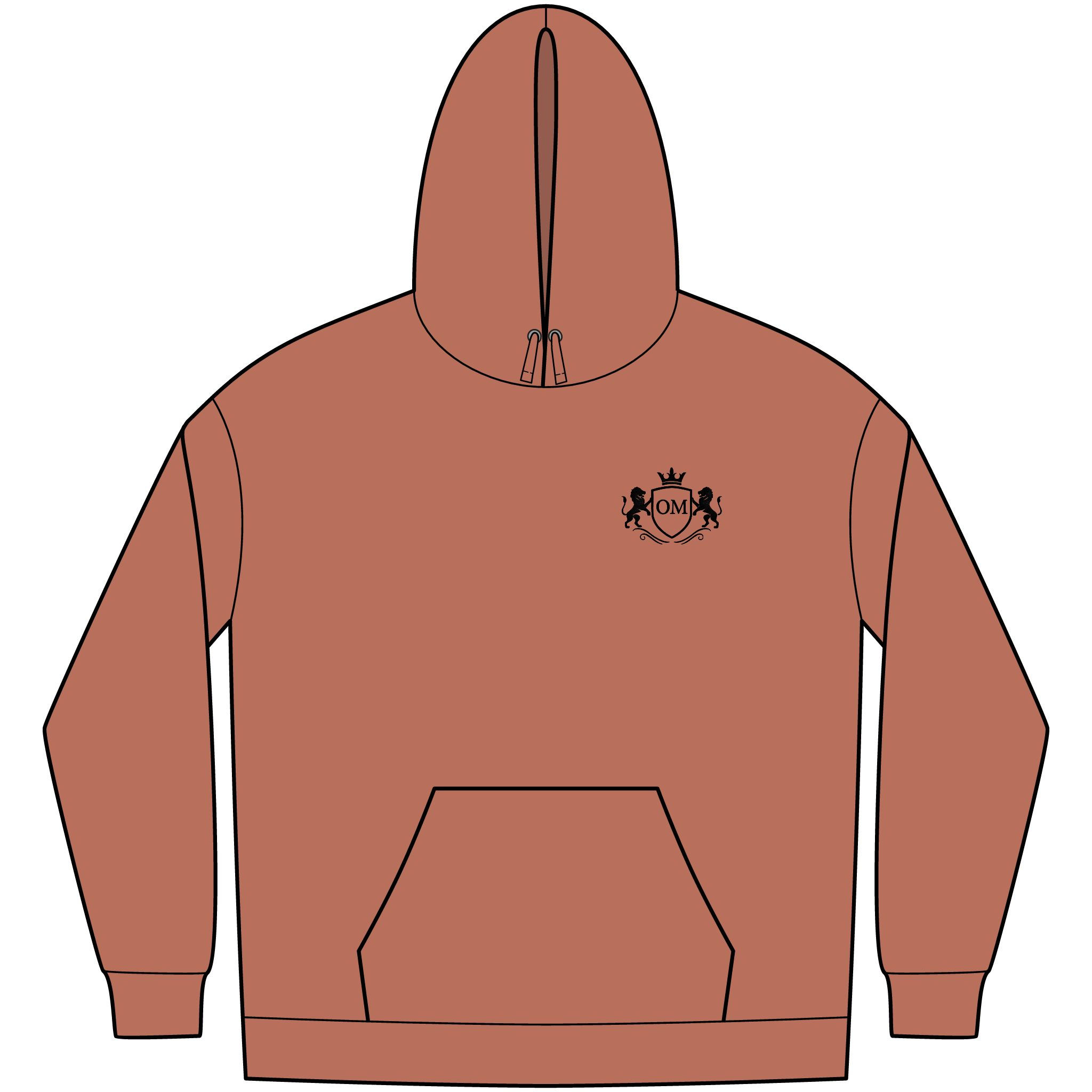 District Men's Fleece Hoodie