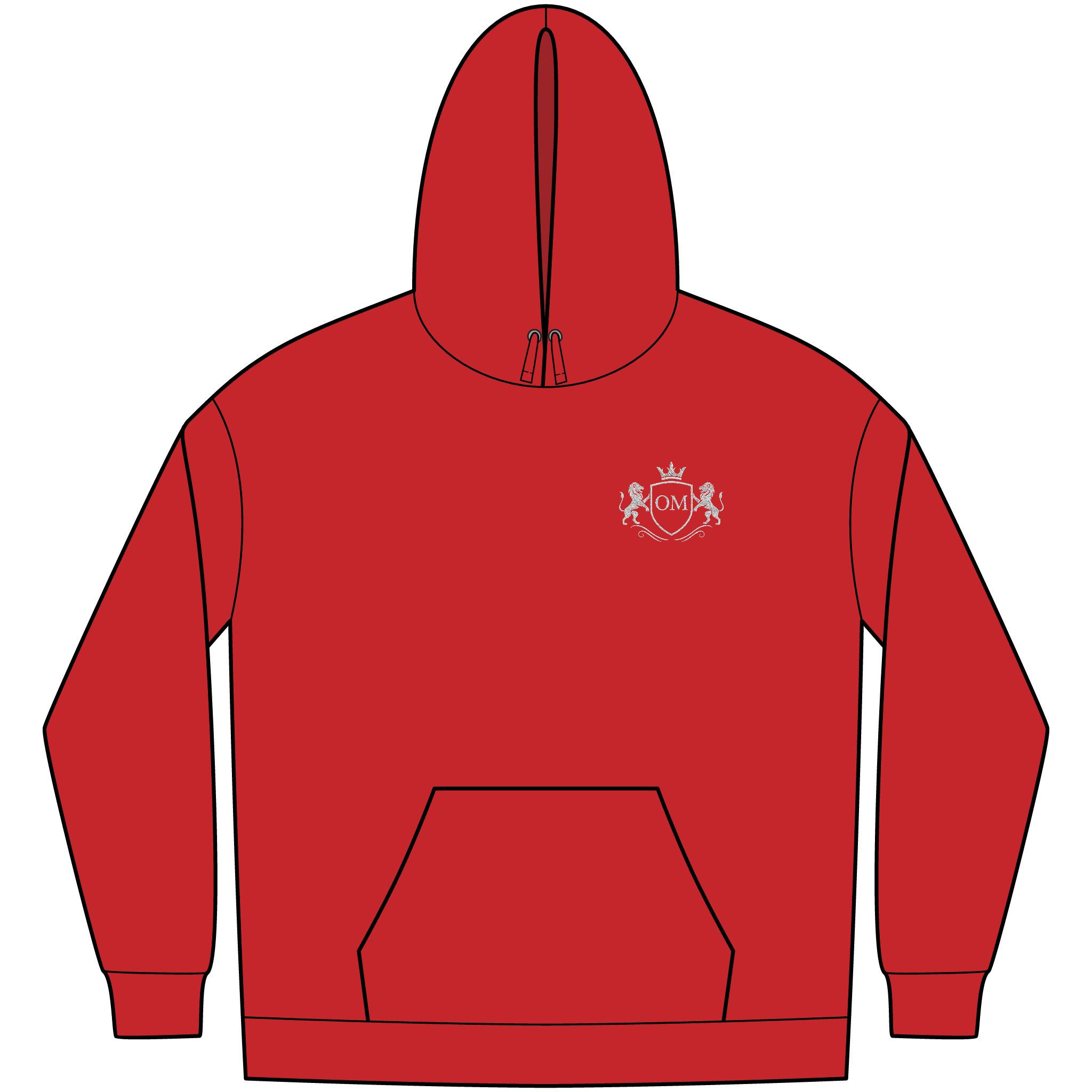 District Men's Fleece Hoodie