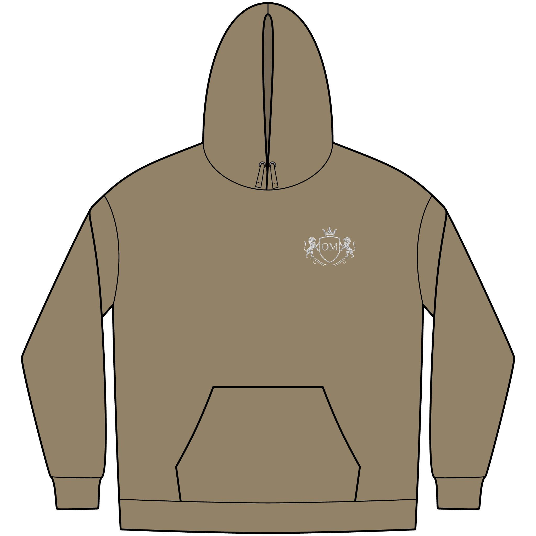 District Men's Fleece Hoodie