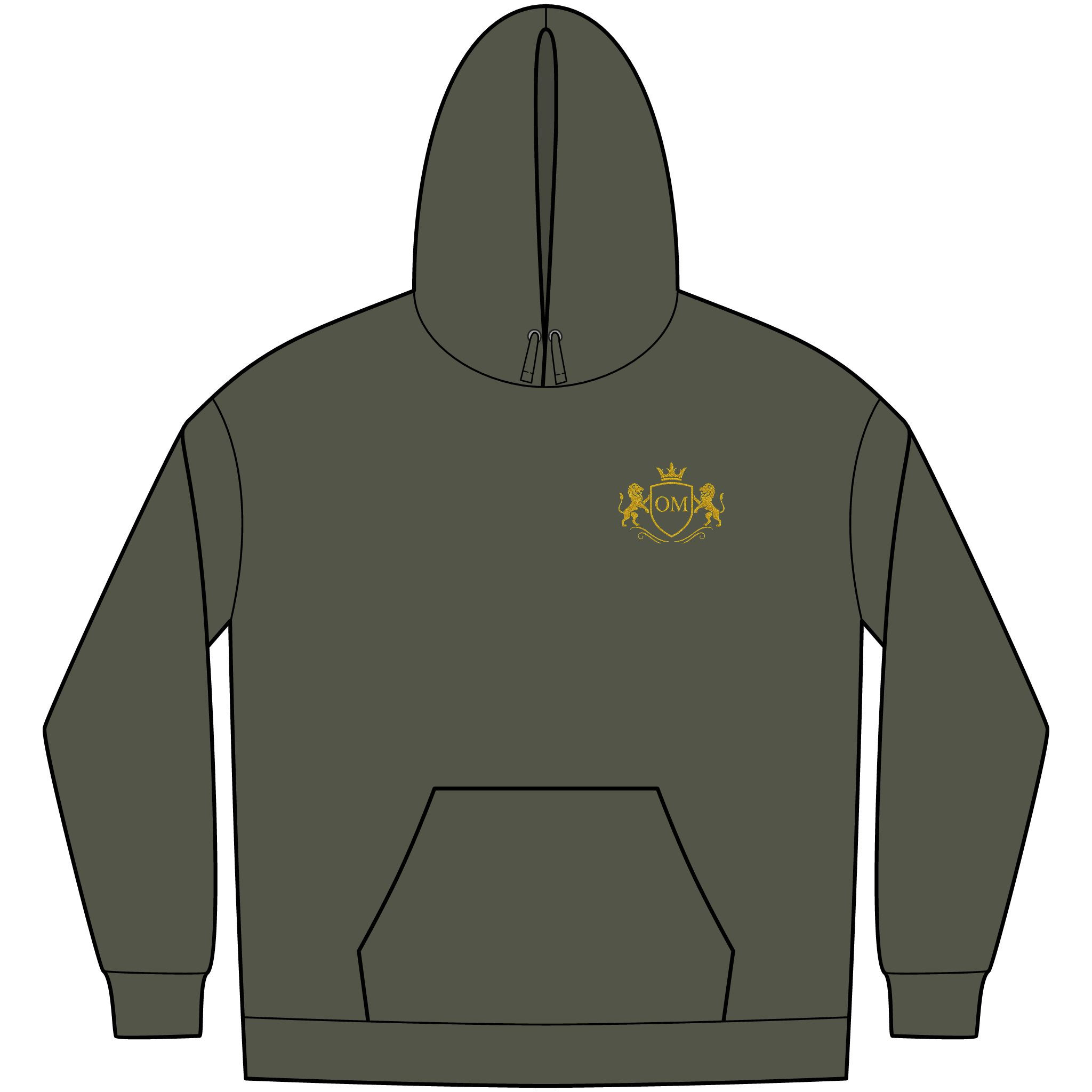 District Men's Fleece Hoodie