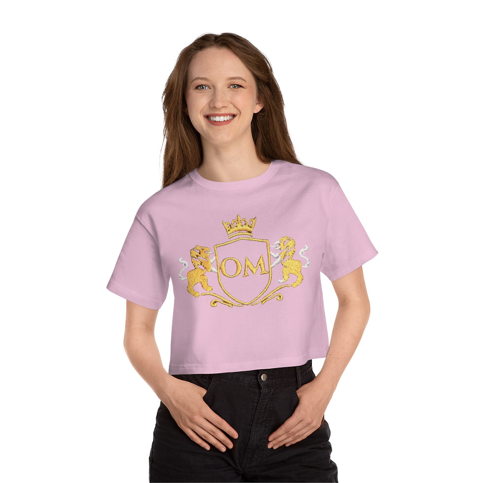 Champion Women's Cropped T-Shirt Official OM