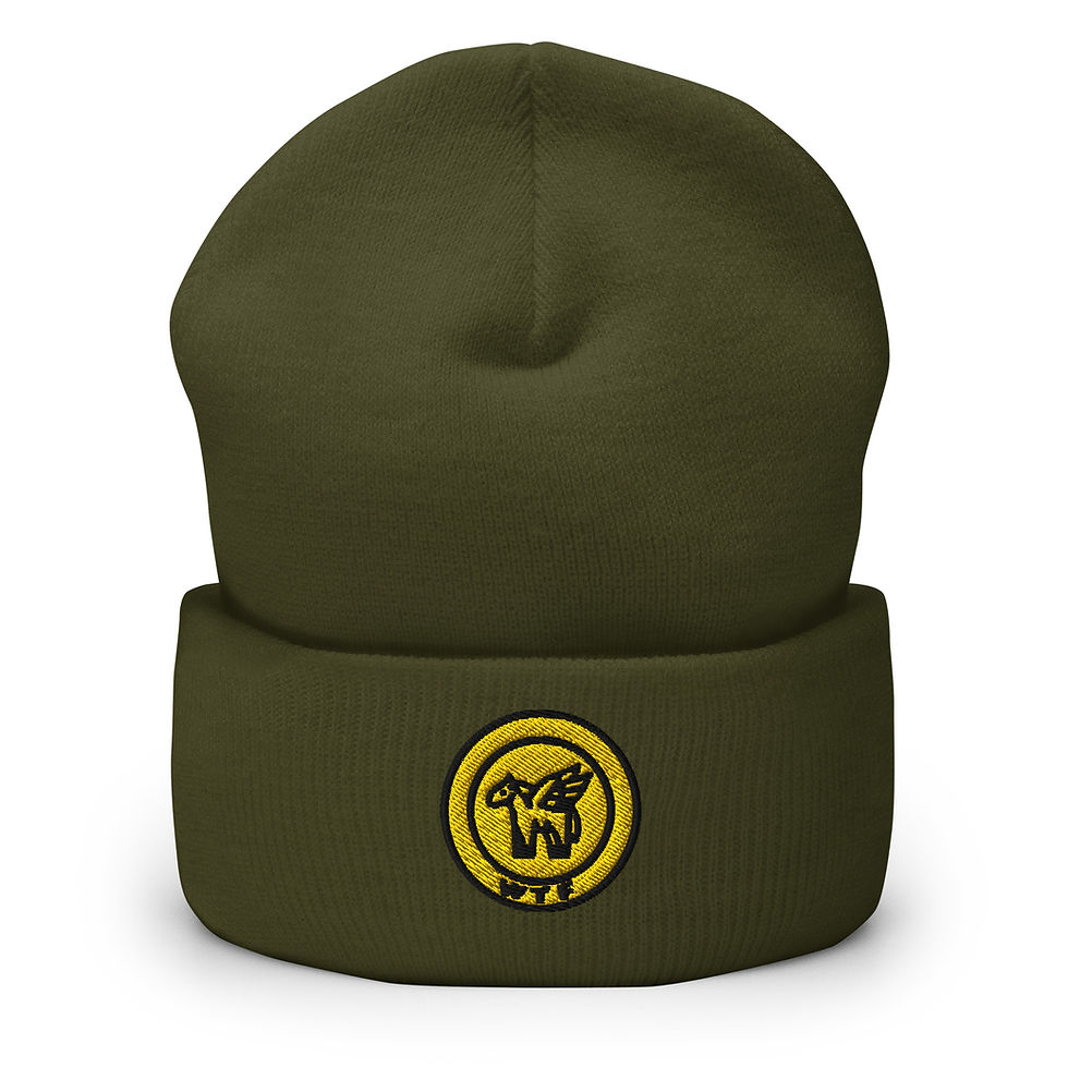 Thumbnail: WTF Badge Embroidered Beanie