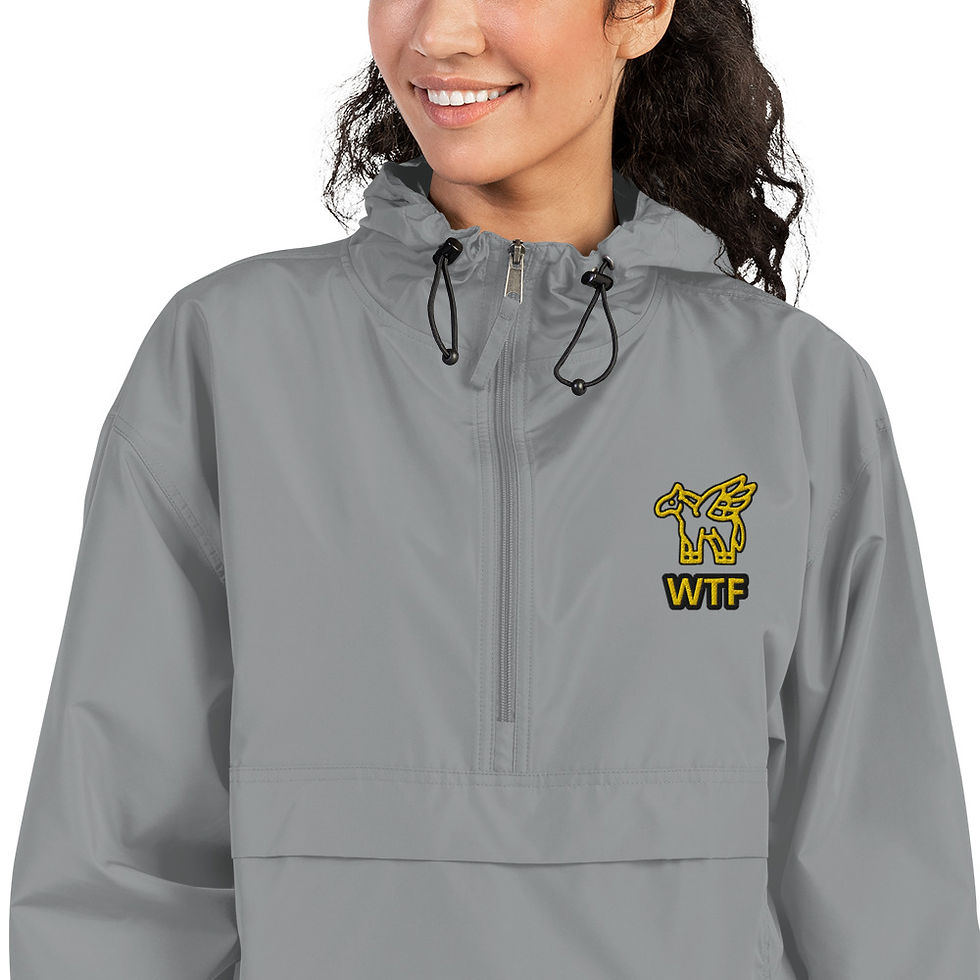 Thumbnail: WTF Pegasus Embroidered Champion Packable Jacket