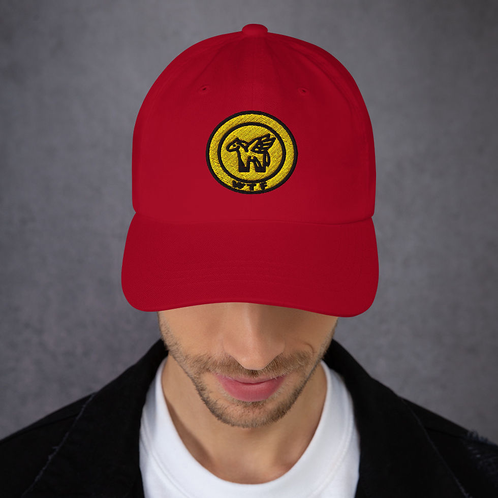 Thumbnail: Western Track and Field Embroidered Badge Dad Hat