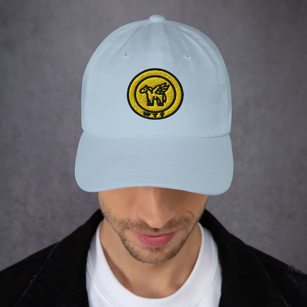 Thumbnail: Western Track and Field Embroidered Badge Dad Hat