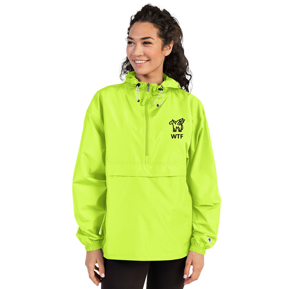 Thumbnail: WTF Pegasus Embroidered Champion Packable Jacket