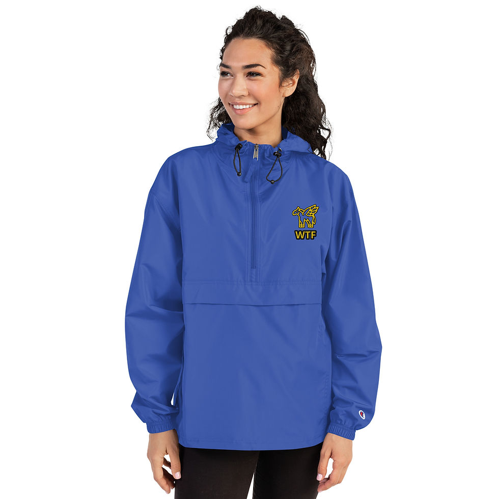 Thumbnail: WTF Pegasus Embroidered Champion Packable Jacket