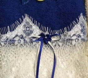Thumbnail: Terry Towel with lace
