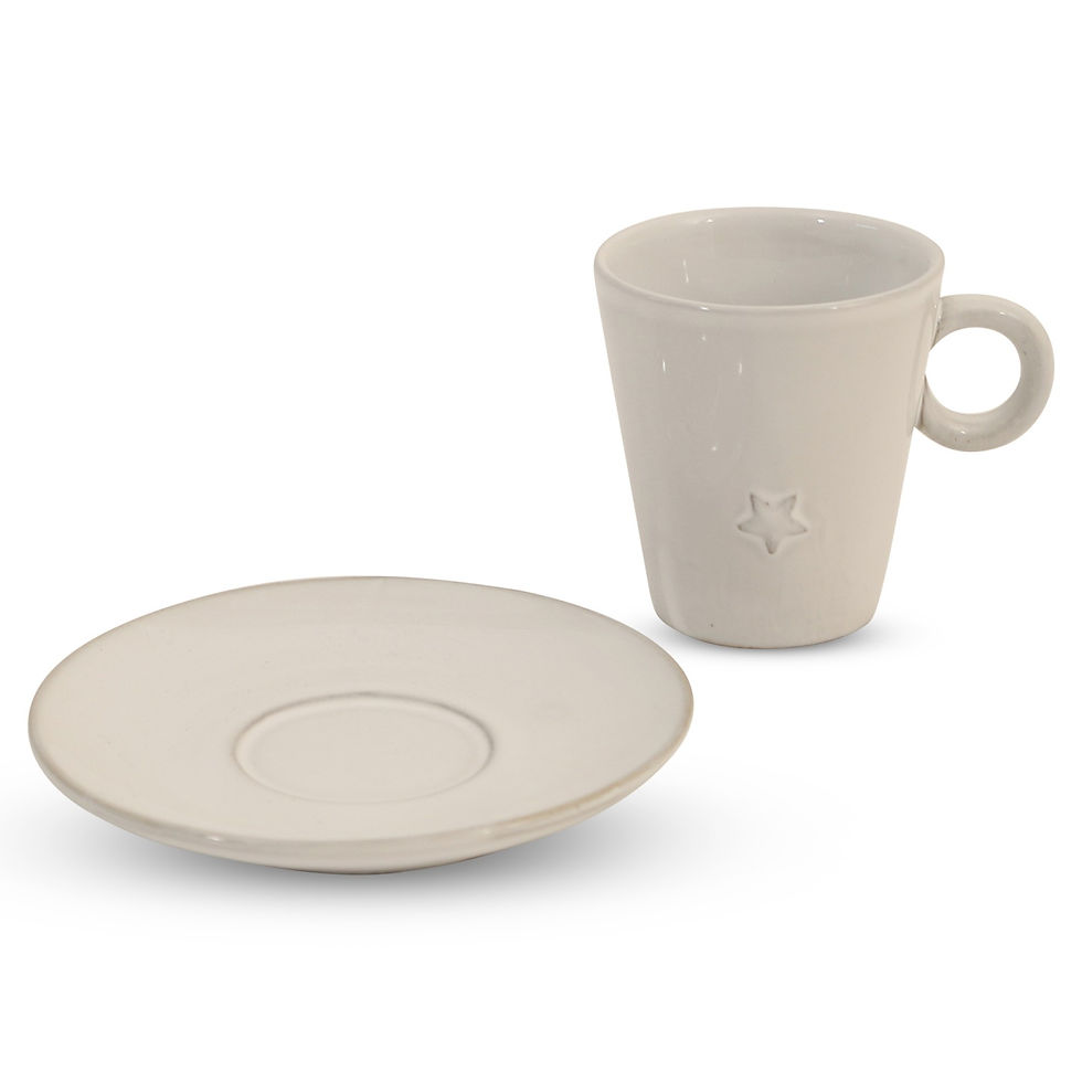 Thumbnail: Star Coffee Cup and Saucer