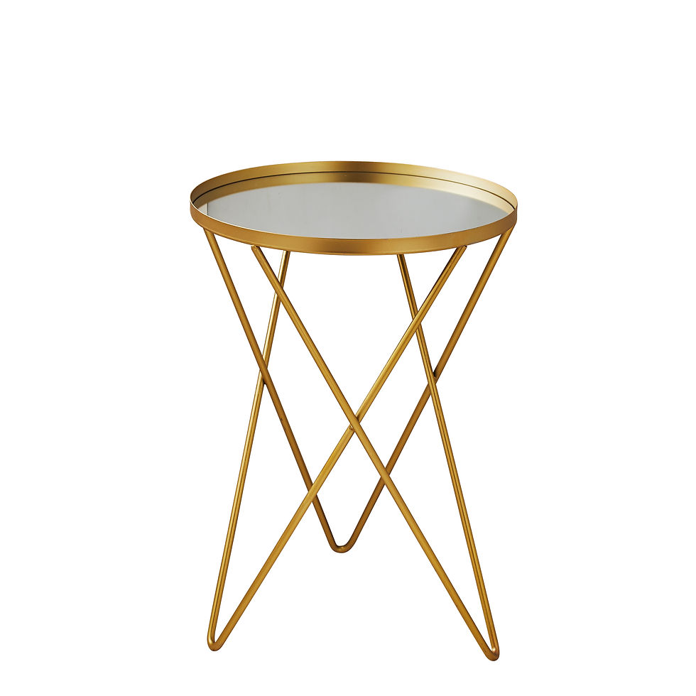 Thumbnail: Gold Side Table