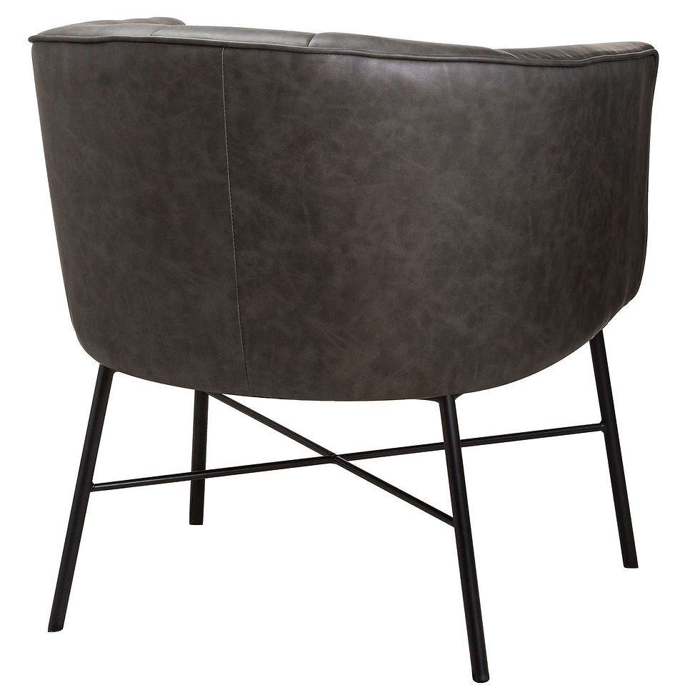 Thumbnail: Faux Leather Urban Tub Chair