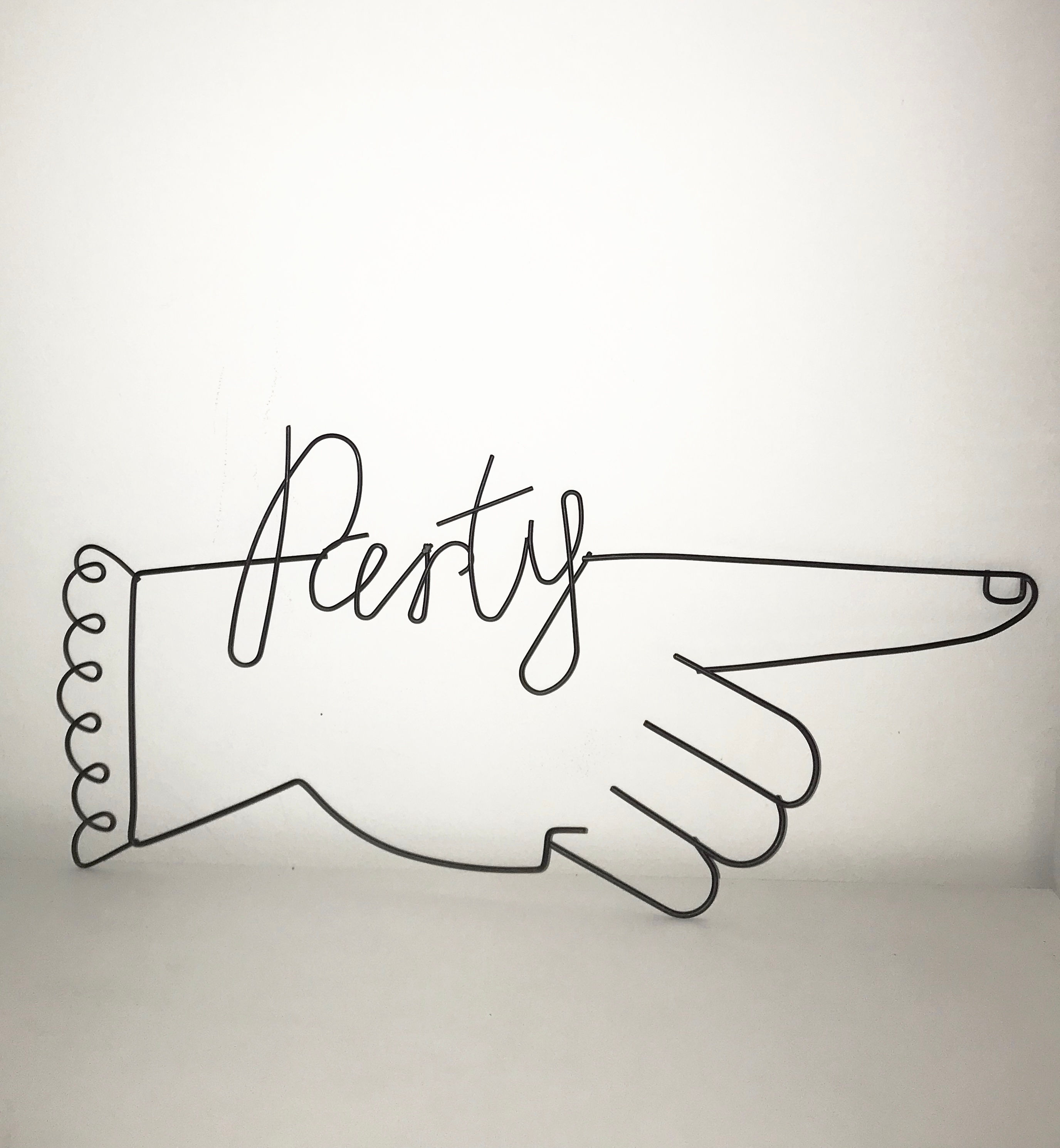 Party Sign 