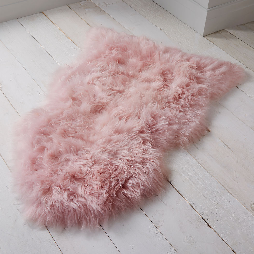 Thumbnail: Natural Sheepskin Rug XXL
