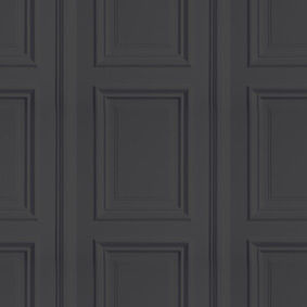 Thumbnail: Anthracite Panelling Wallpaper