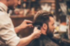 Man's hair cut