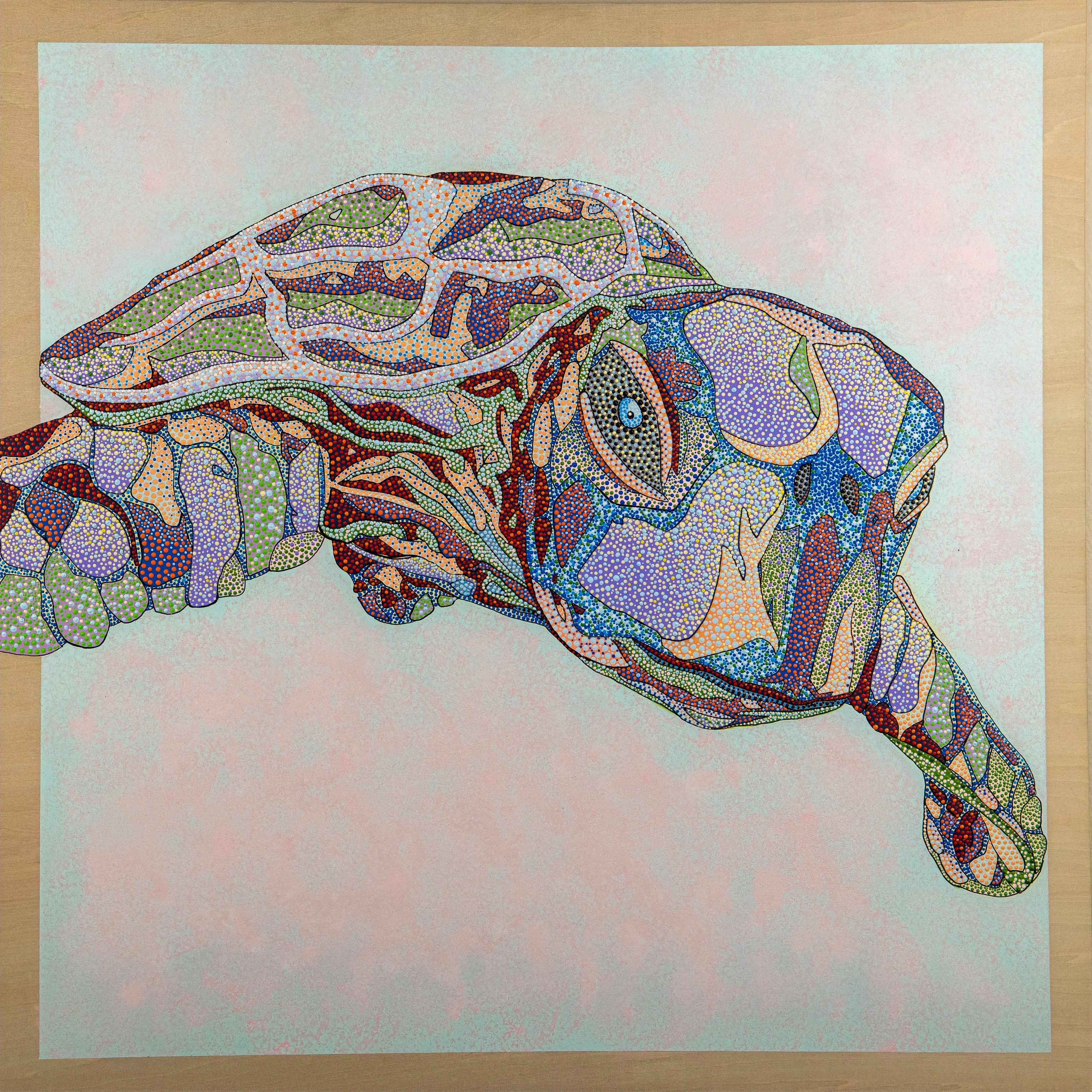 'Nemesis' Sea Turtle Painting