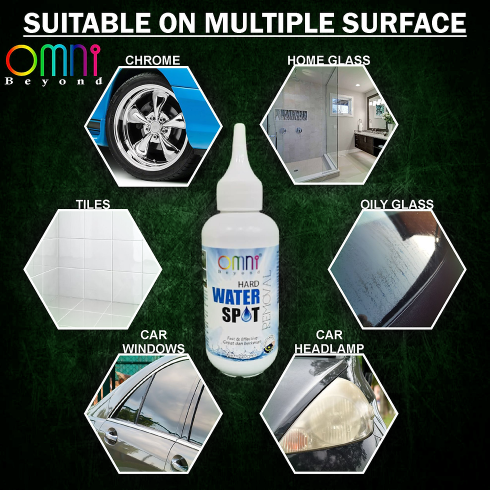 縮圖：[OMNI BEYOND] Water Spot Remover Watermark Remover Windscreen Windshield Coating