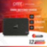 [OMNI BEYOND] DSP ODS38 Audio Processor Amplifier Red Bluetooth Power