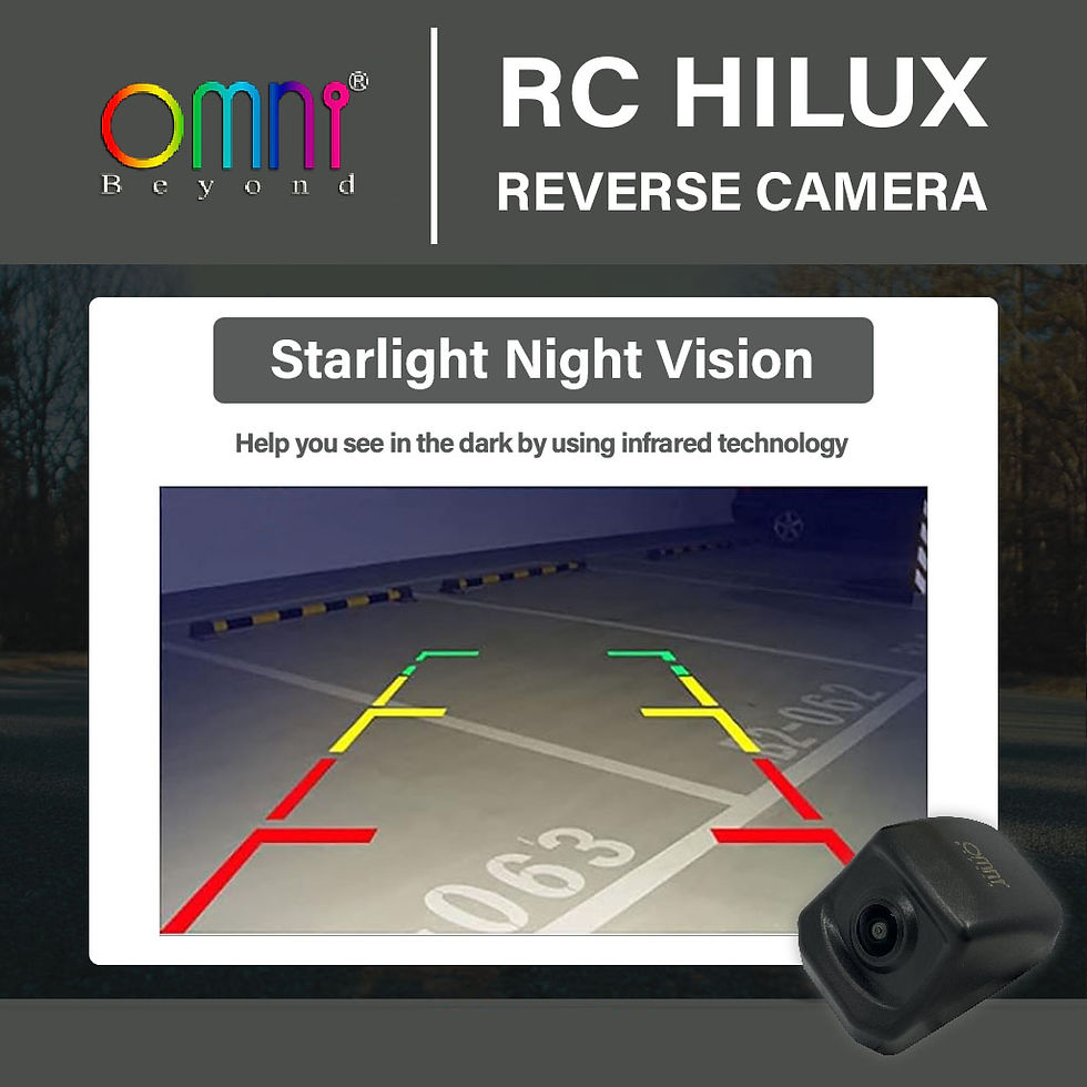縮圖：[OMNI BEYOND] Reverse Camera RC HILUX Night Vision AHD 720P & CVBS