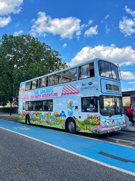 Golden Tours Introduces The Smurfs London Tea Party Adventure