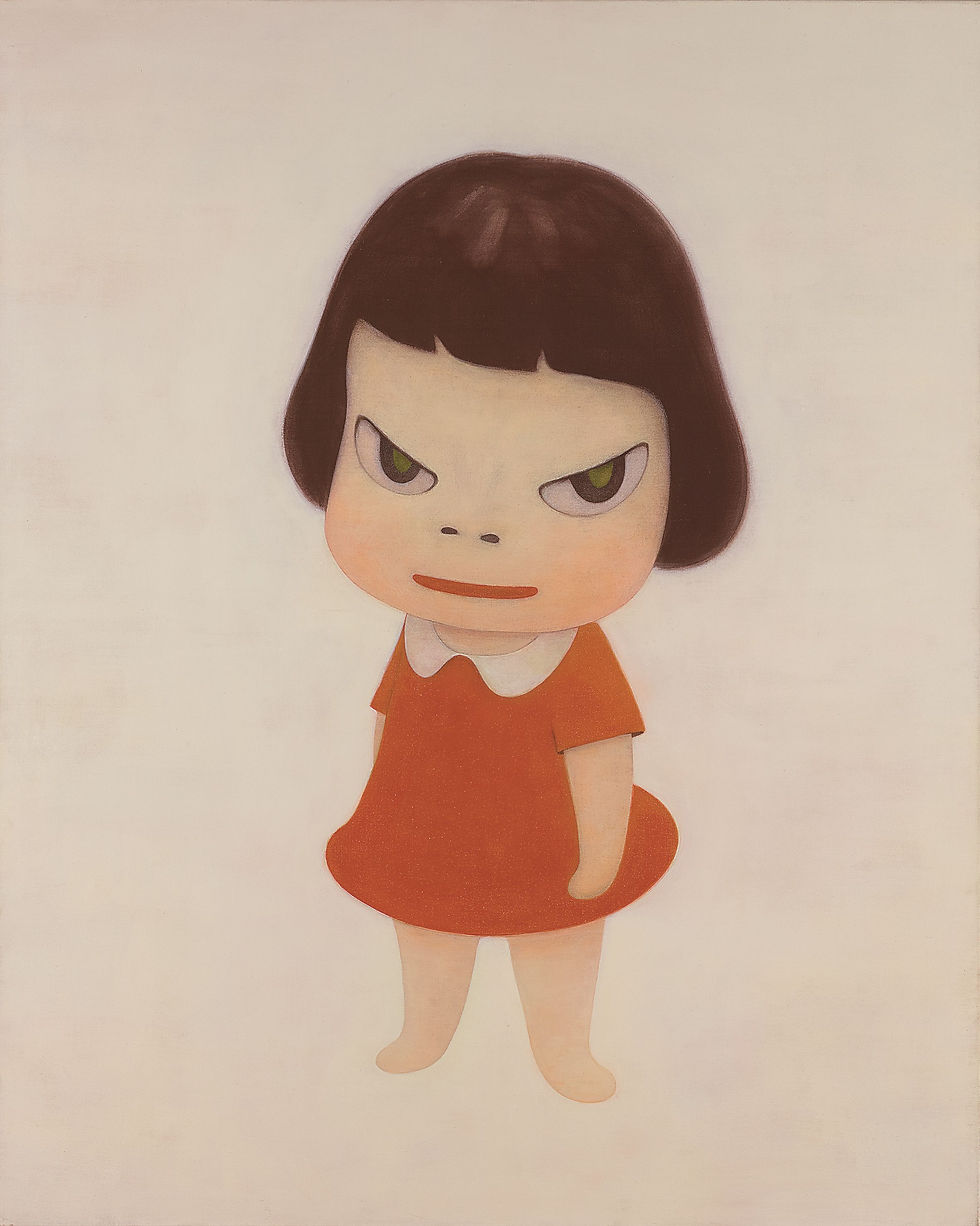 Yoshitomo Nara, Missing in Action, 1999. Courtesy of Sally and Ralph Tawil and Yoshitomo Nara Foundation. © Yoshitomo Nara.