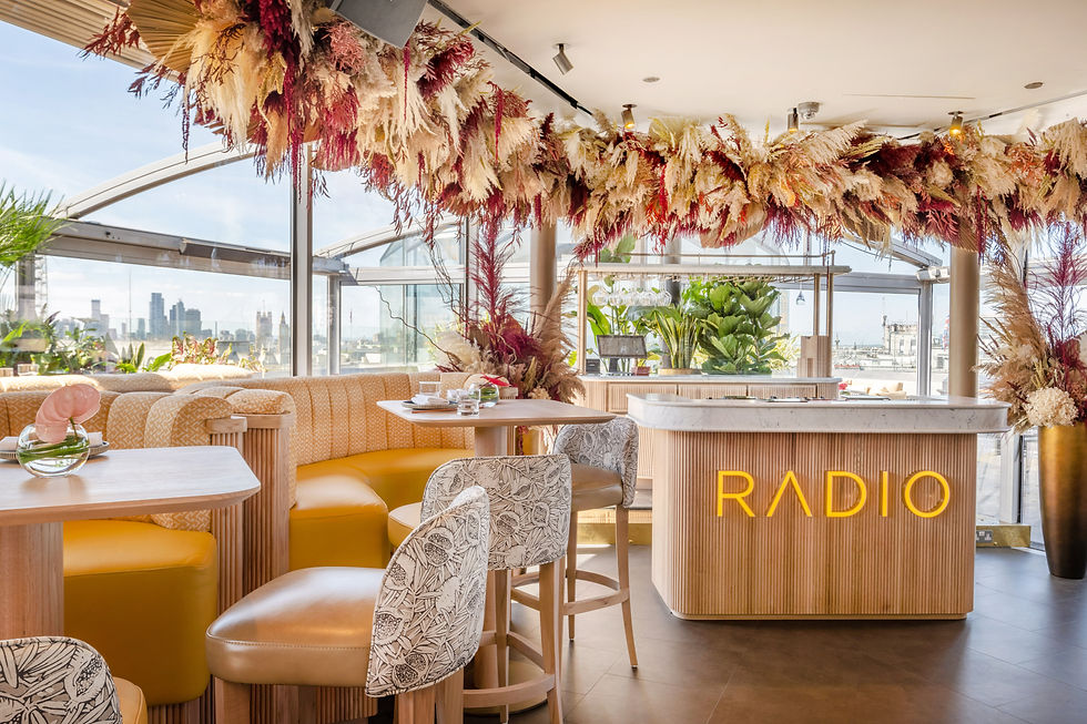 Head to Radio Rooftop for views to tunes