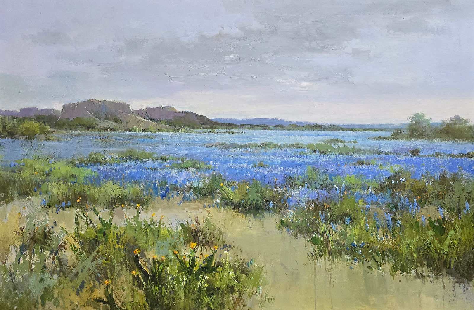 Landscape oil painting 40x60 - 925100