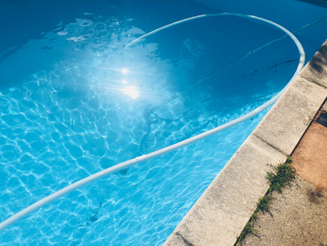 Pool Vacuum (Action Shot)