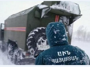 Փրկարարներն արգելափակումից դուրս են բերել 16 բեռնատար ավտոմեքենա