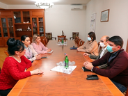 Արտակ Բեգլարյանն ընդունել է Նազիկ Ավդալյանին և Մարիաննա Մամյանին