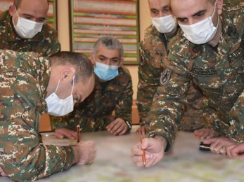 N զորամասում անցկացվել են շտաբային մարզումներ