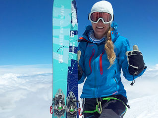 Mont Blanc climb and epic ski descent!
