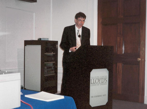 Lloyds of London - John Amos Partnership conference on cash carrying - Speaker Martin Gill