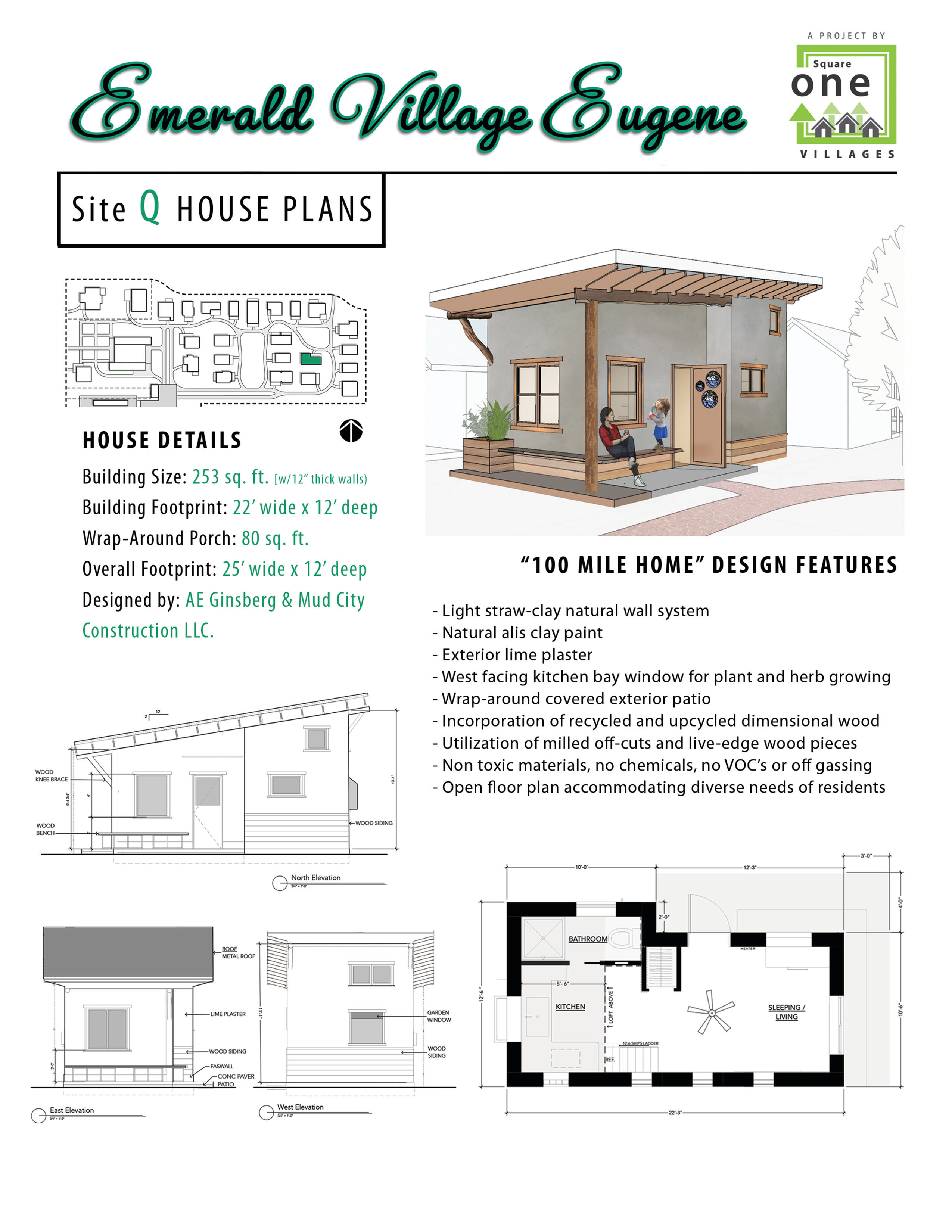 EVE Site "Q" House Plans