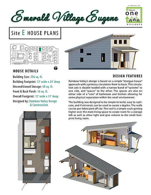Squareone Tiny House Plans Are you looking for a budget cottage for your waterfront or wooded lot? squareone tiny house plans