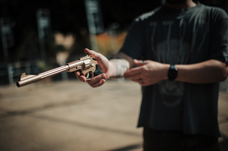 Bruce Melan Filming music video for Shabak Samech, with superheroes, funny video,